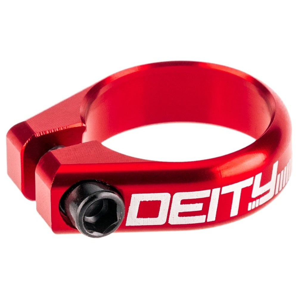 Deity Circuit Mountain Bike Seat Clamp in Red