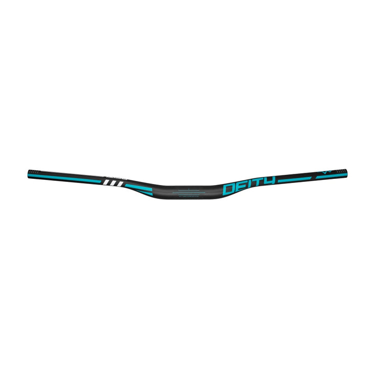 Deity Components Skywire Carbon Handlebars Turquoise