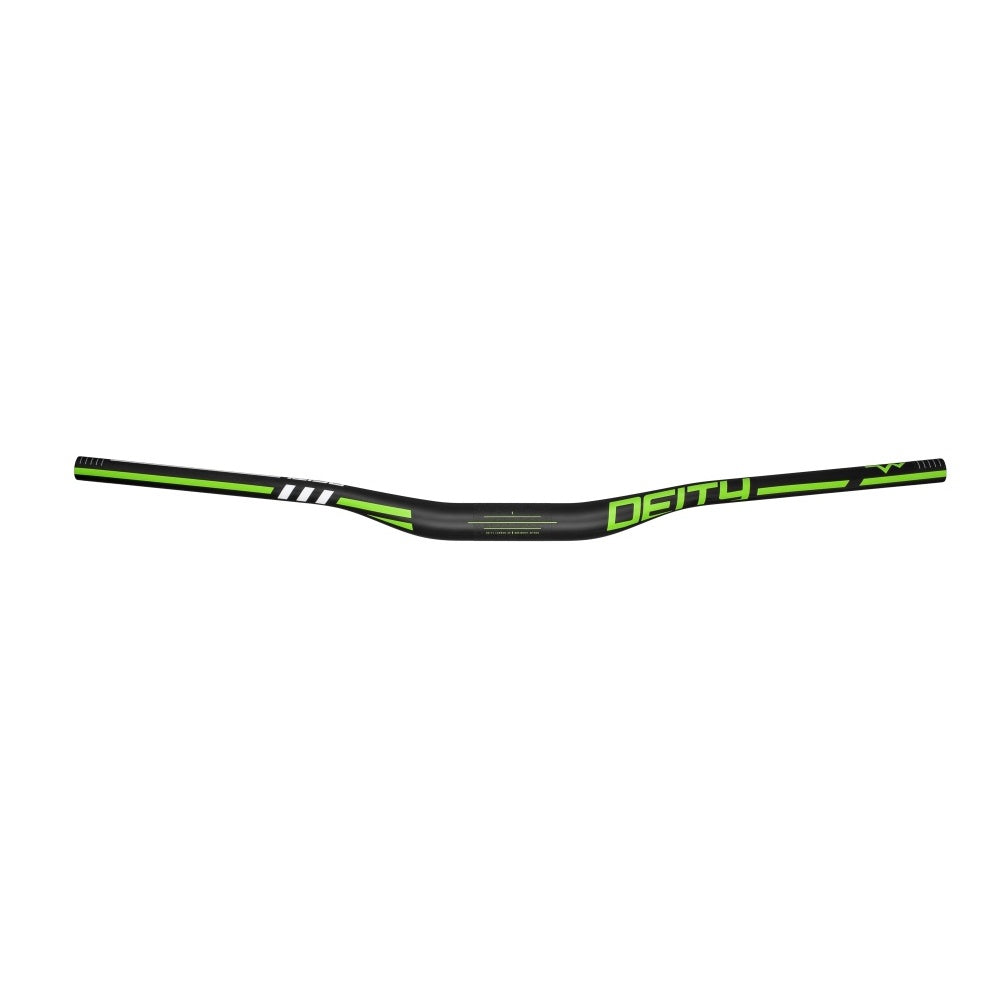 Deity Components Skywire Carbon Handlebars Green