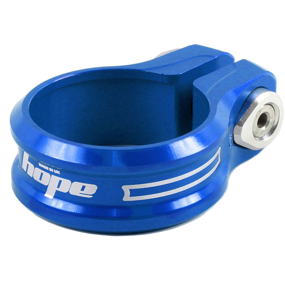 Hope Bolt Seat Post Clamp Blue