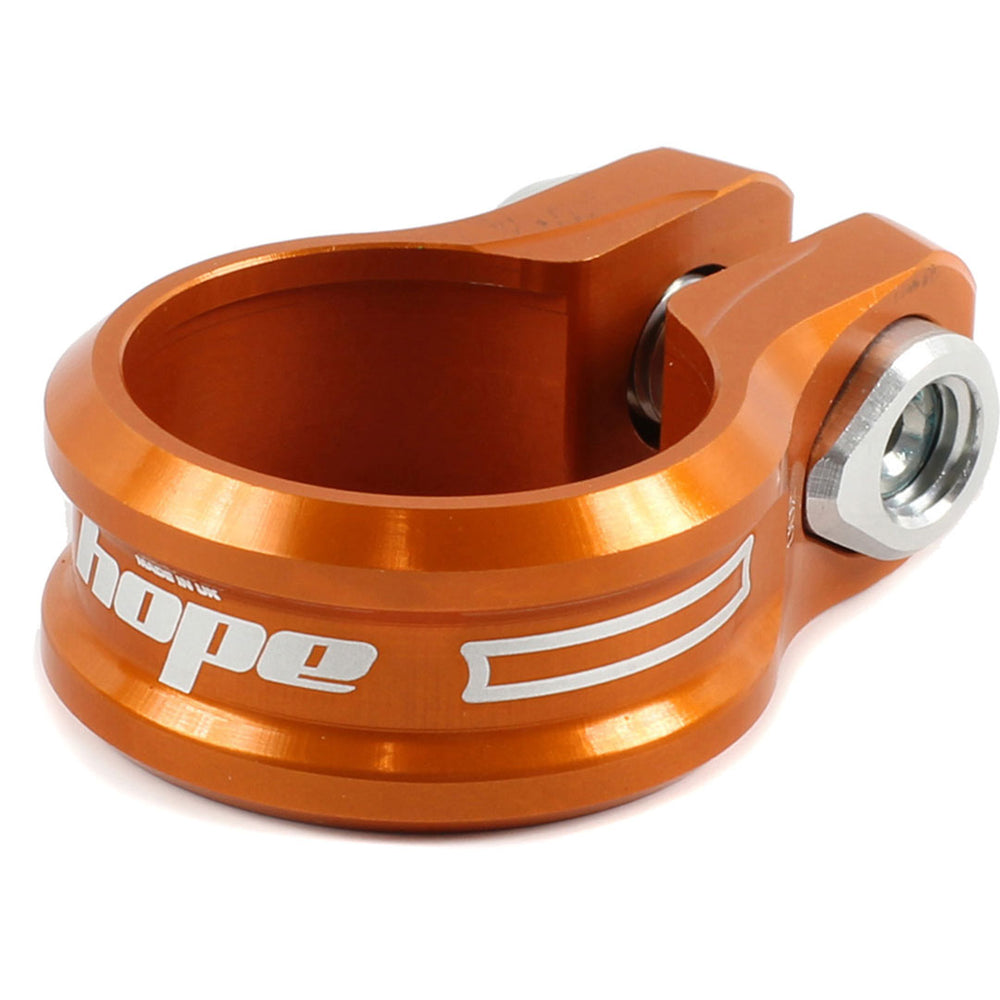 Hope Bolt Seat Post Clamp Orange