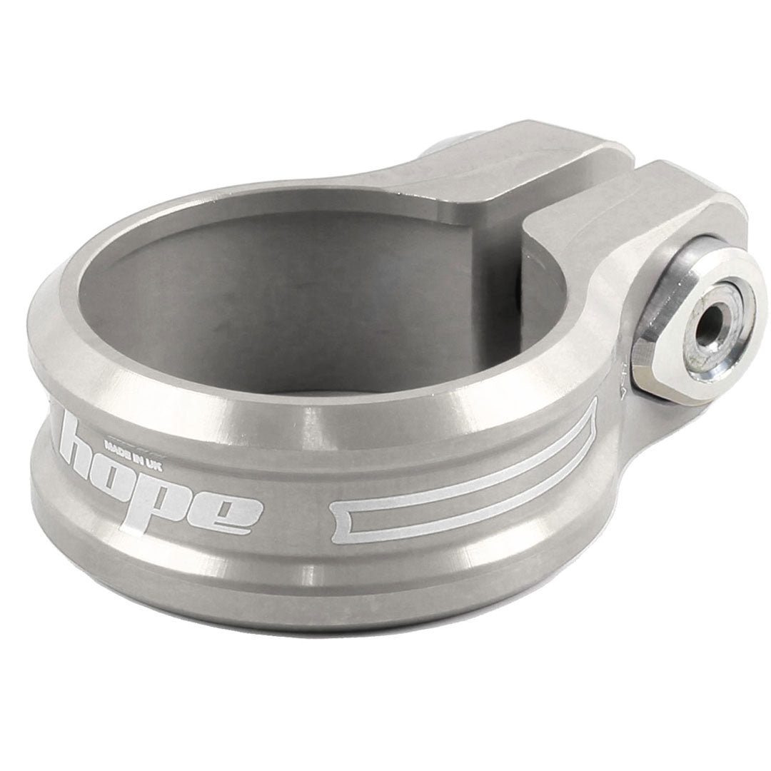 Hope Bolt Seat Post Clamp Silver