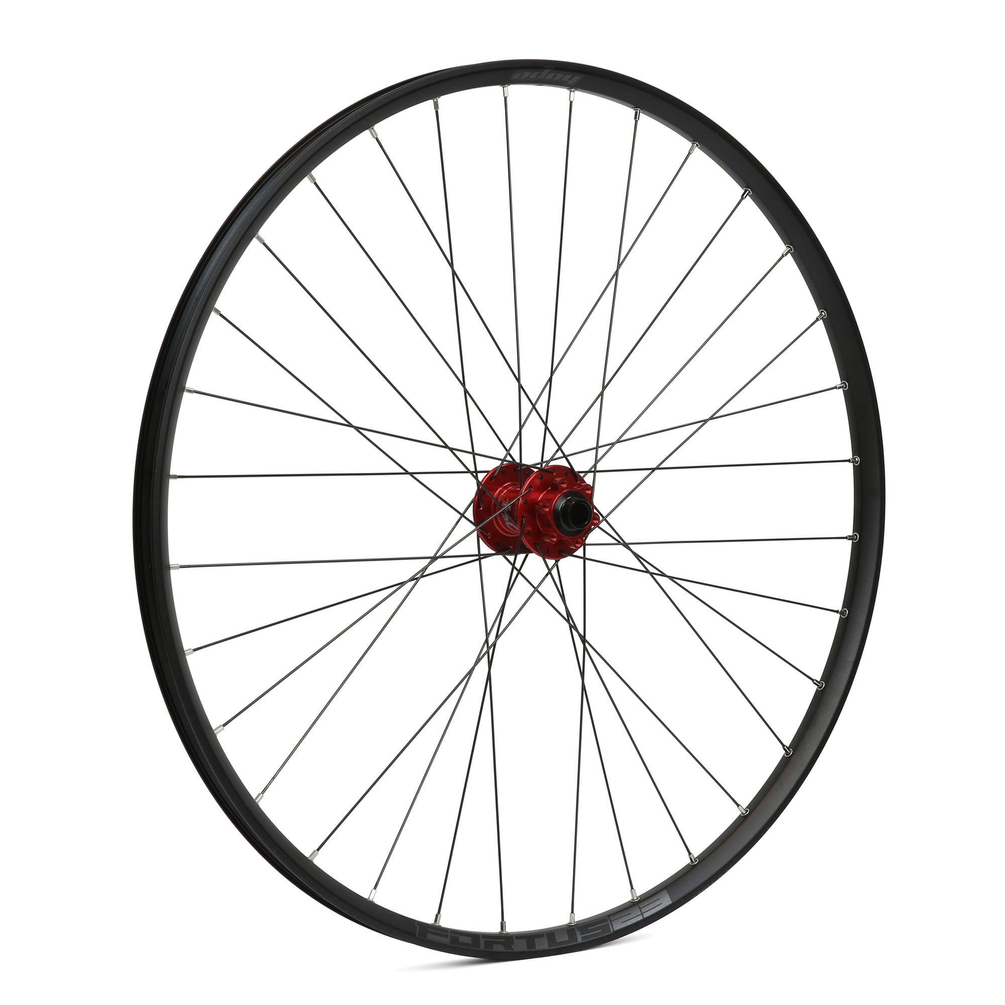 Hope Fortus 29" Front Wheel Non Boost Red