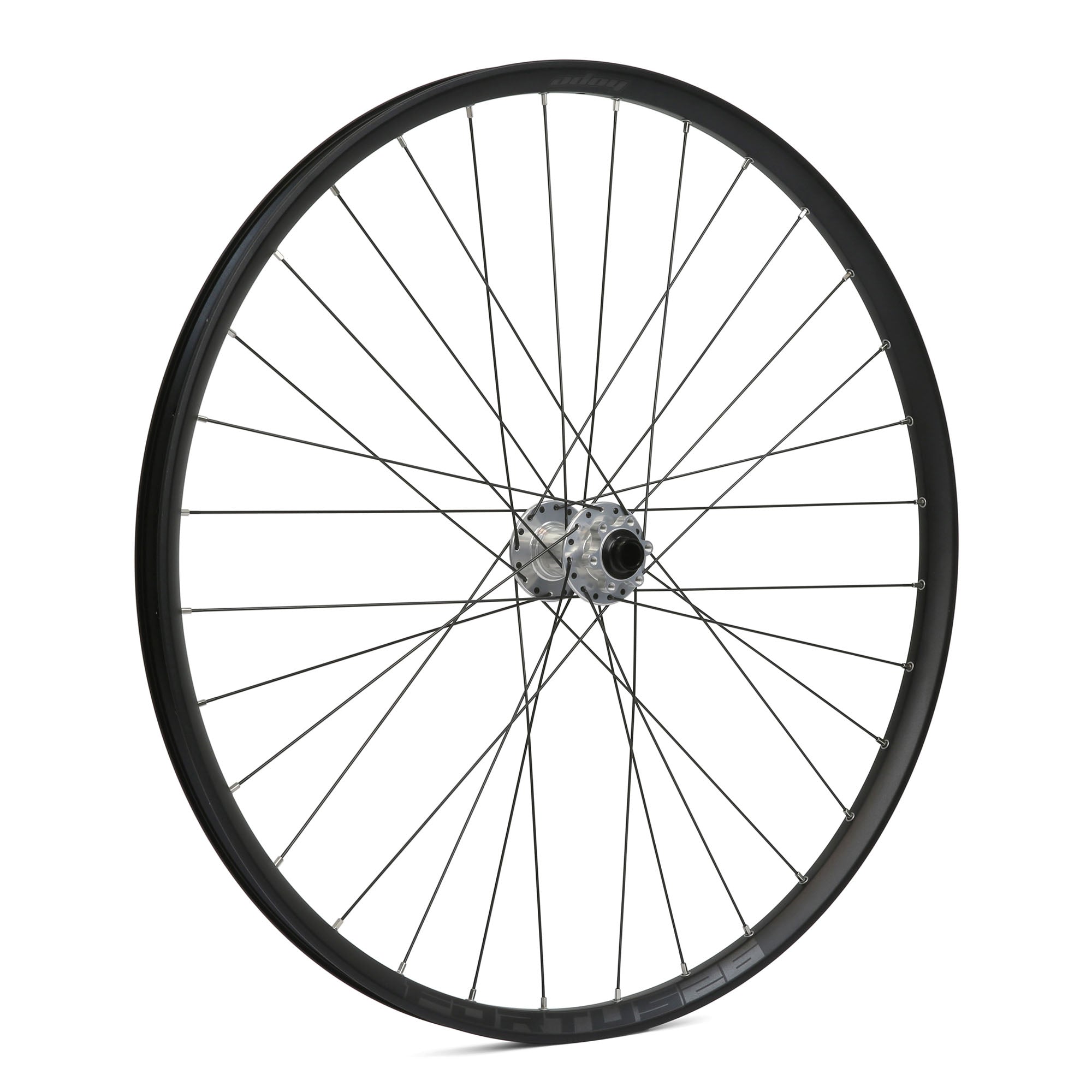 Hope Fortus 26" 26W Boost Front Wheel Silver