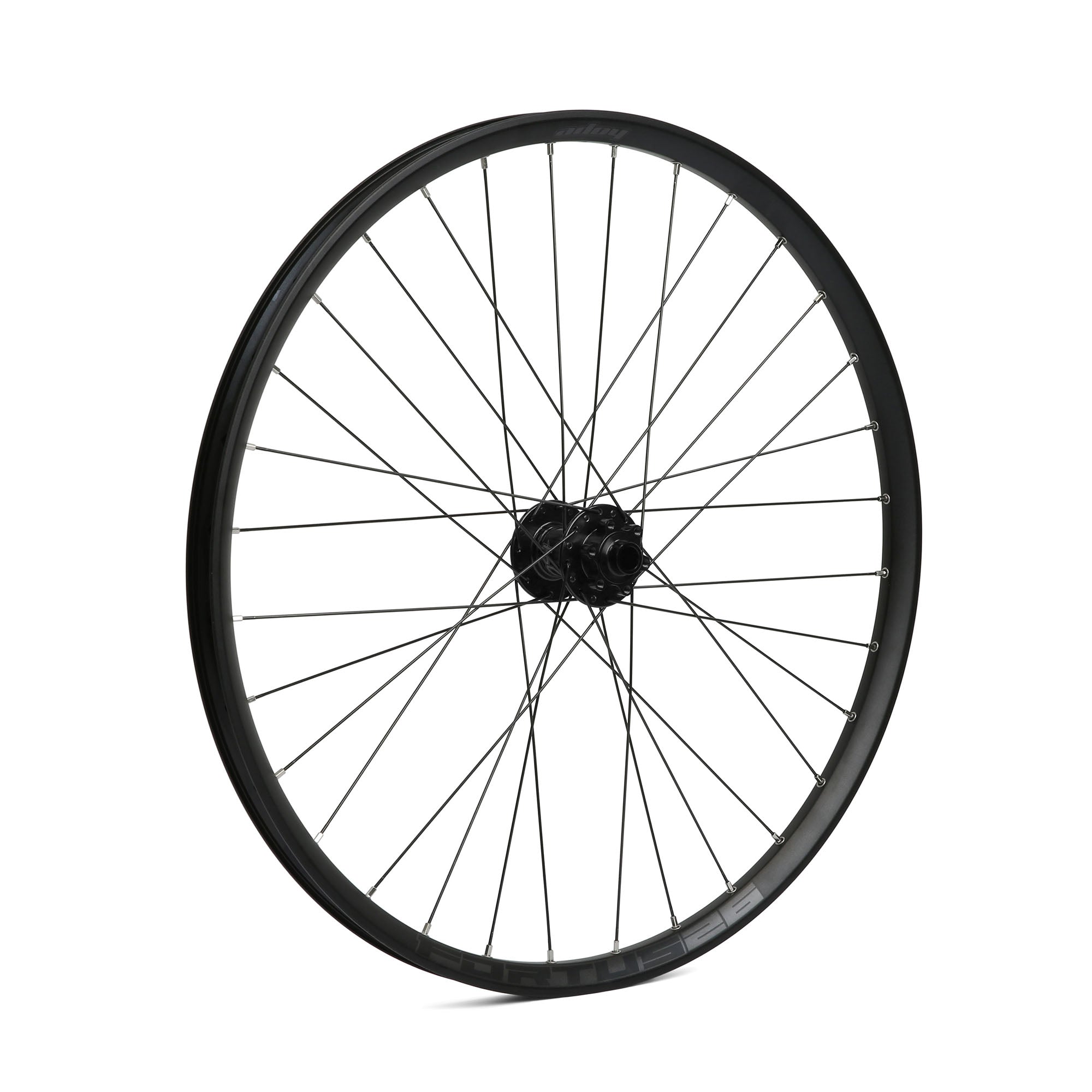 Hope Fortus 26" 26W Non Boost Front Wheel Black