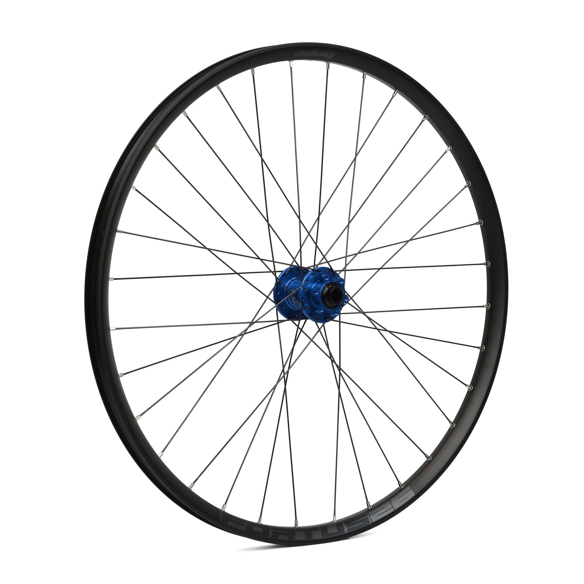 Hope Fortus 27.5 26W Non Boost Front Wheel Blue