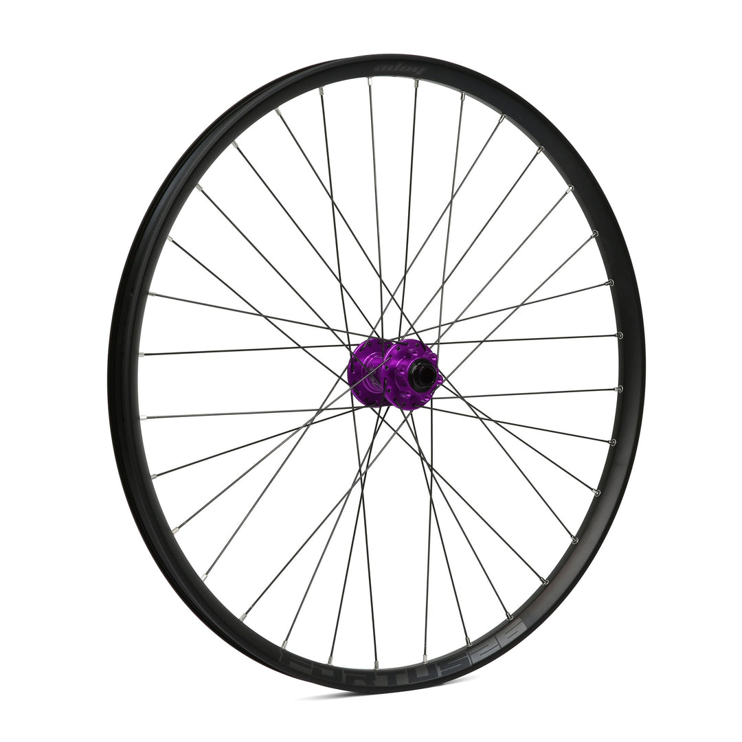 Hope Fortus 27.5 26W Non Boost Front Wheel Purple