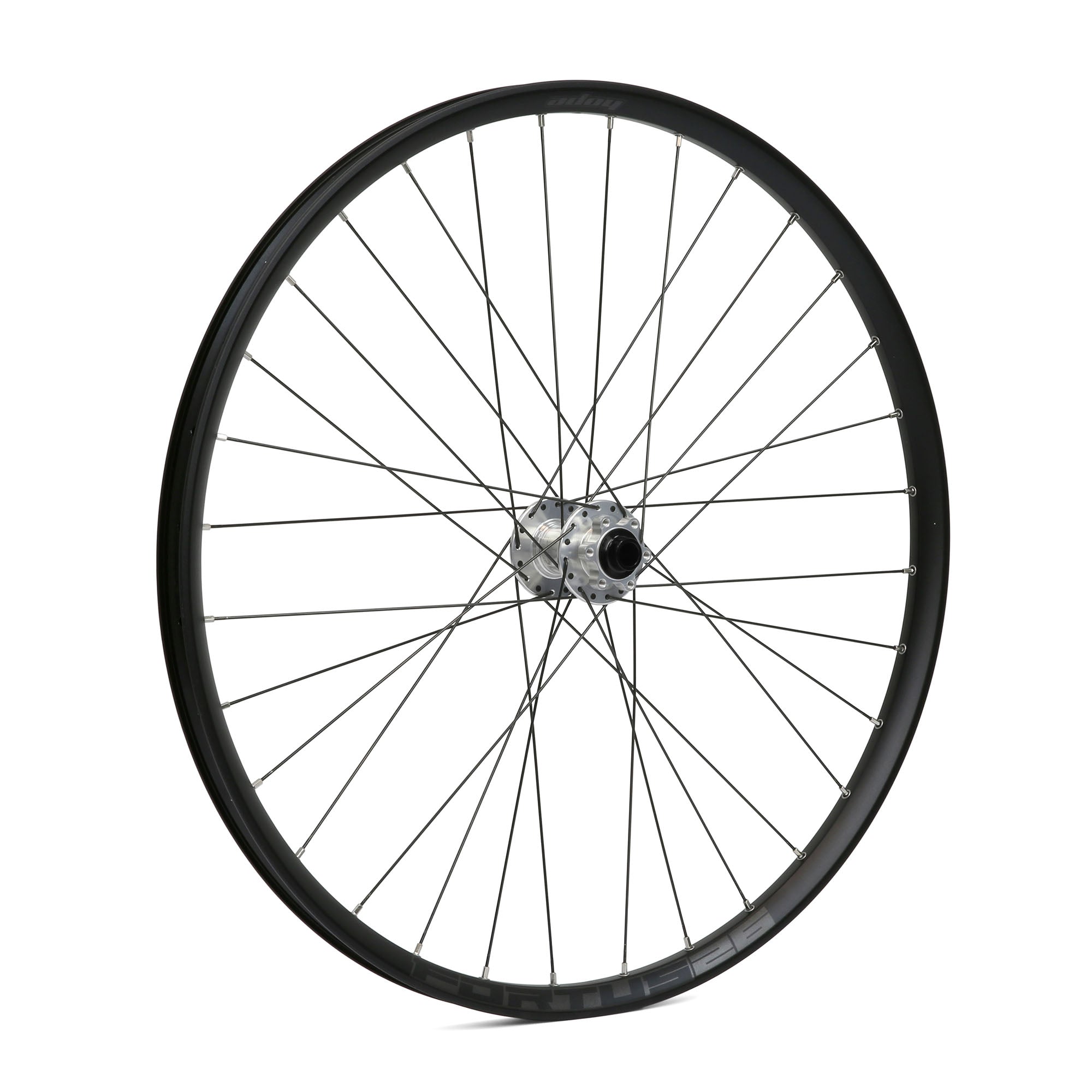 Hope Fortus 27.5 26W Non Boost Front Wheel Silver