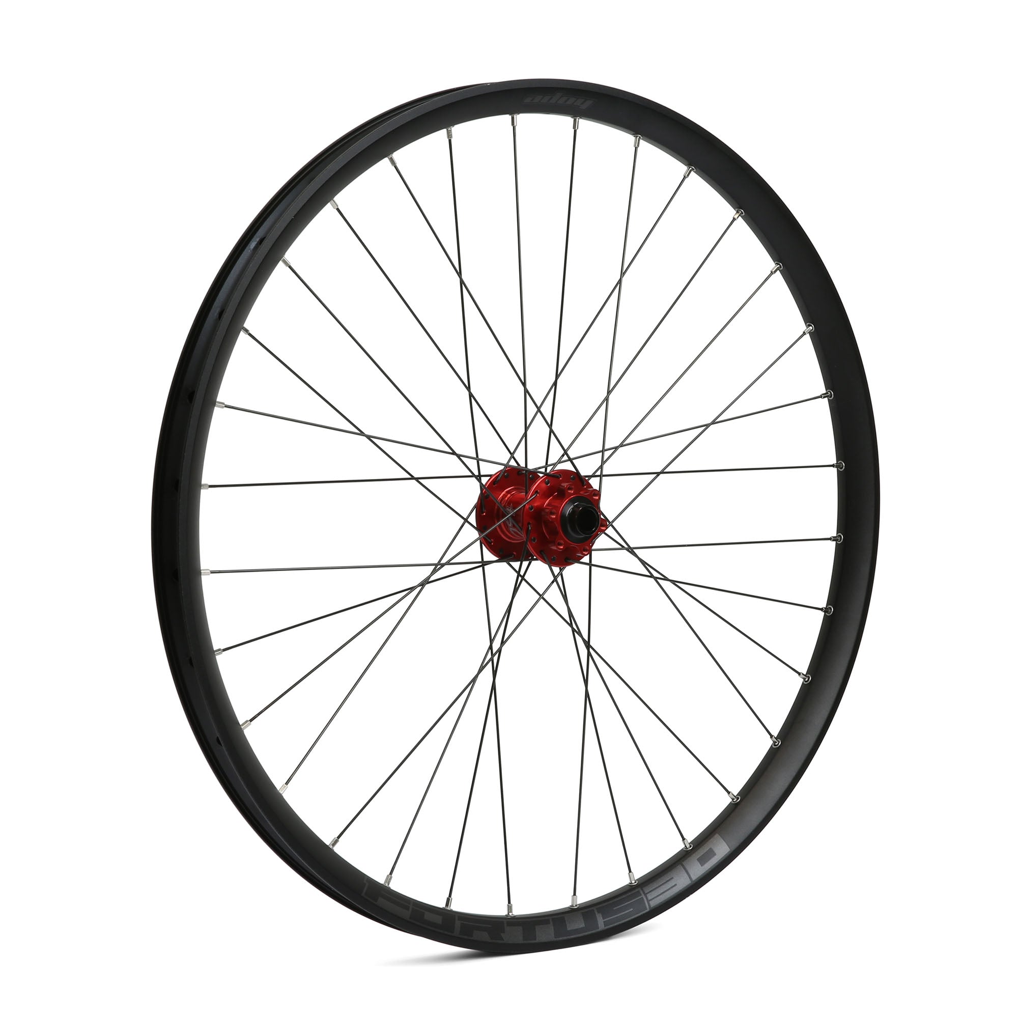 Hope Fortus 30W Front Wheel 27.5" Non Boost Red