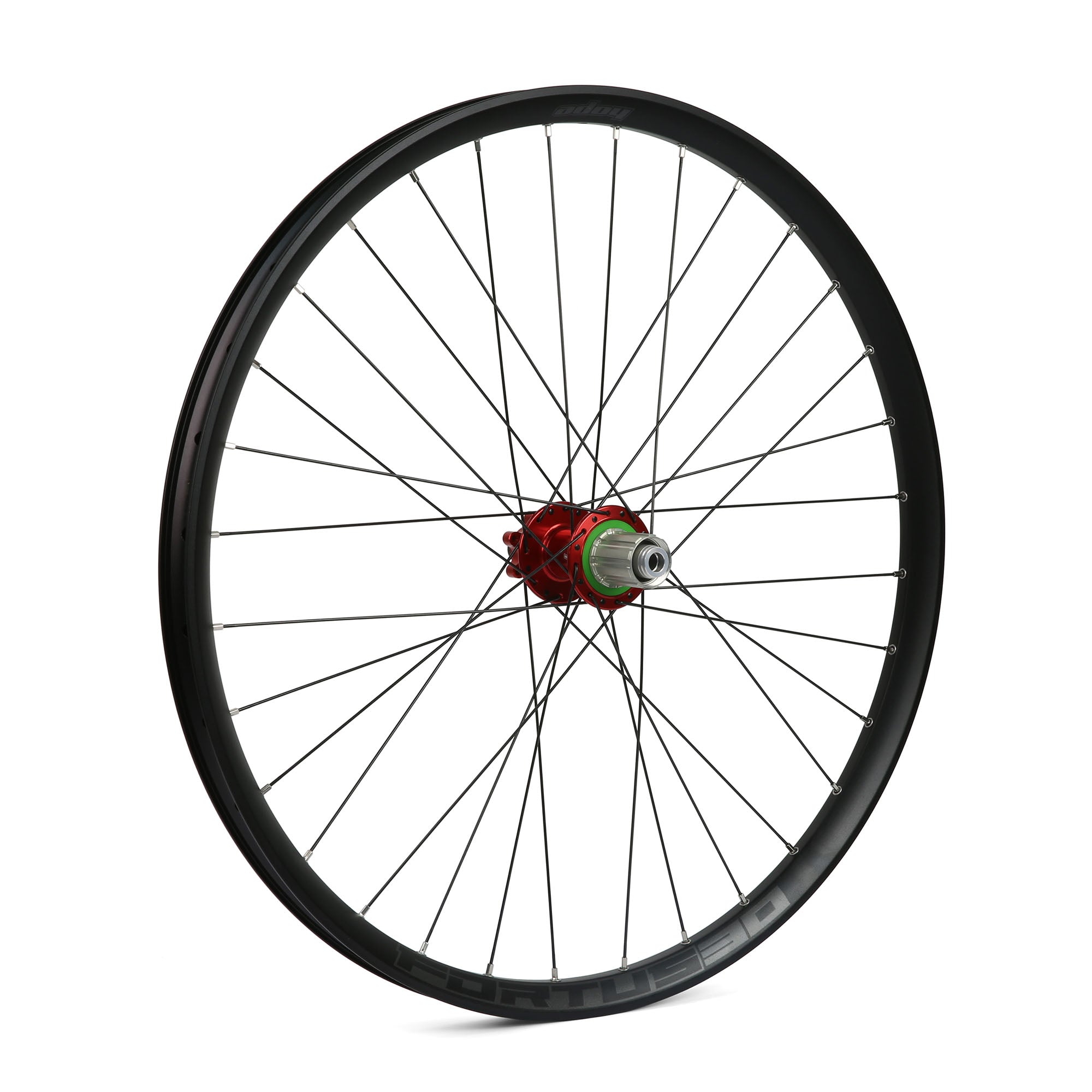 Hope Fortus 30W Rear Wheel 27.5 Shimano Alloy Freehub Red