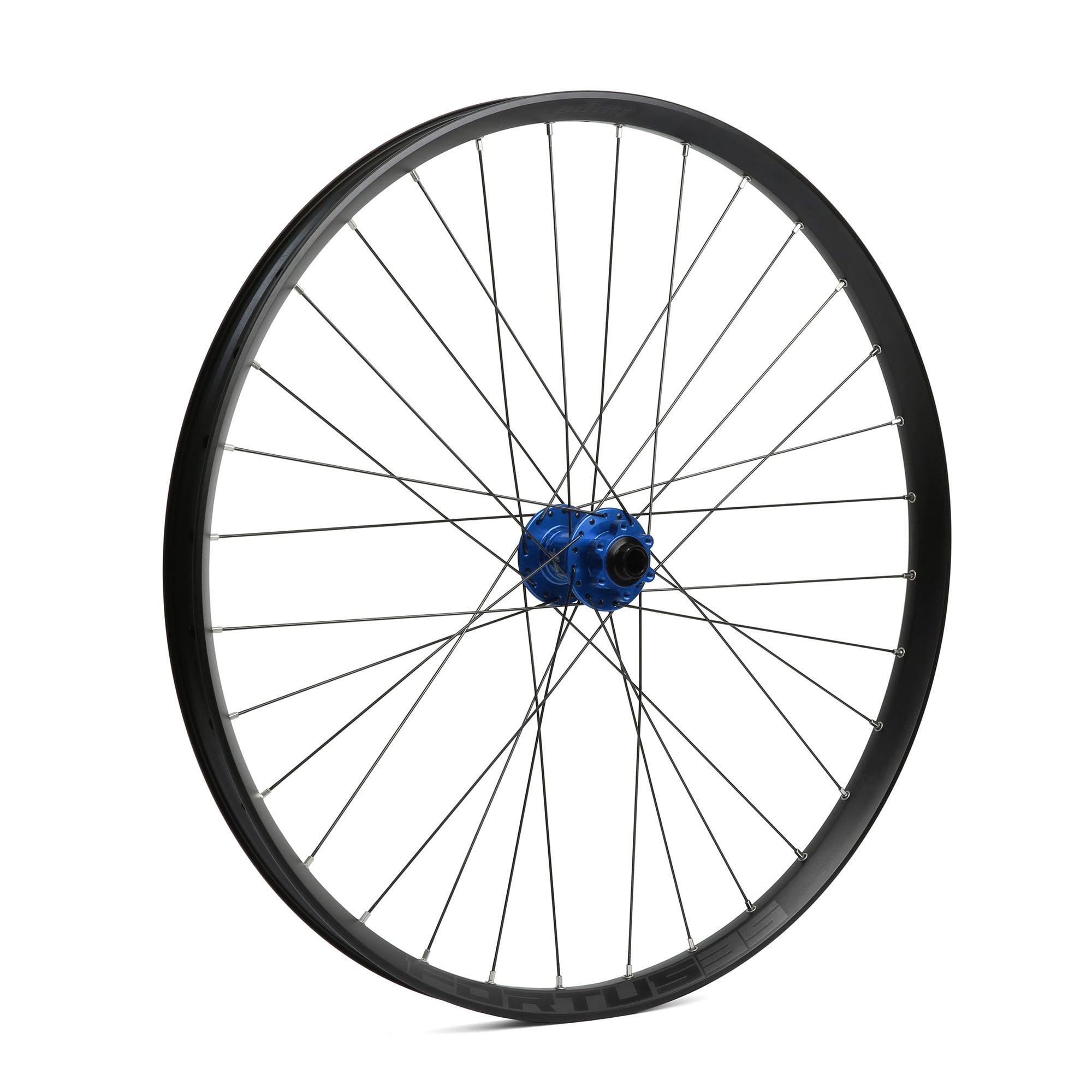 Hope Fortus 35W Front Wheel 27.5 Non Boost Blue