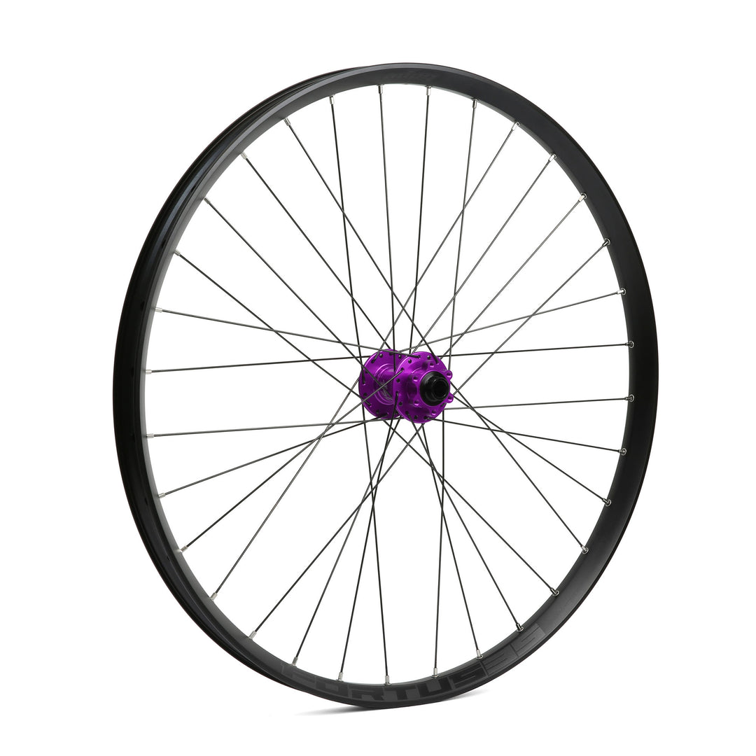 Hope Fortus 35W Front Wheel 27.5 Non Boost Purple