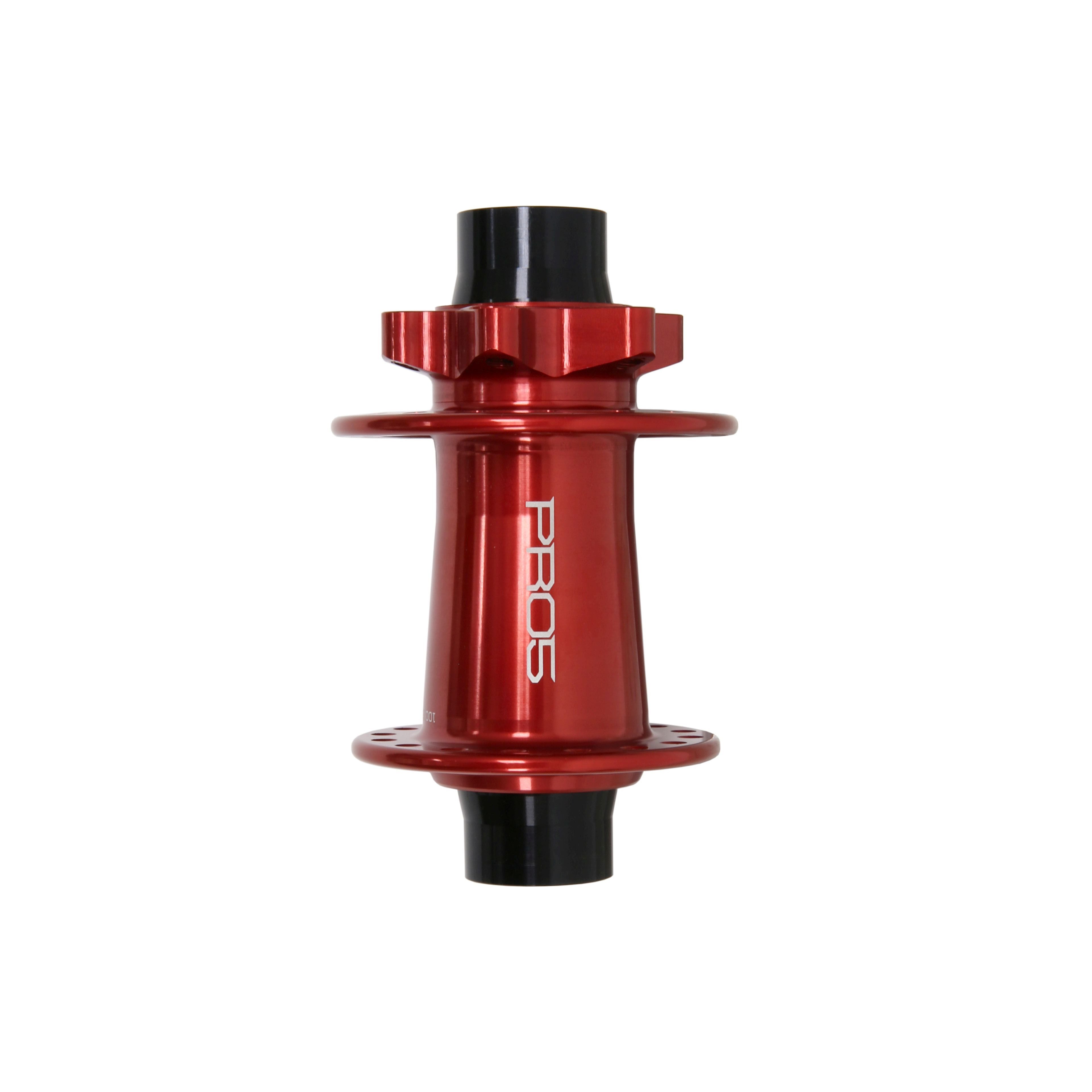 Hope Pro 5 Front Hub 100x20mm 6 Bolt Red 