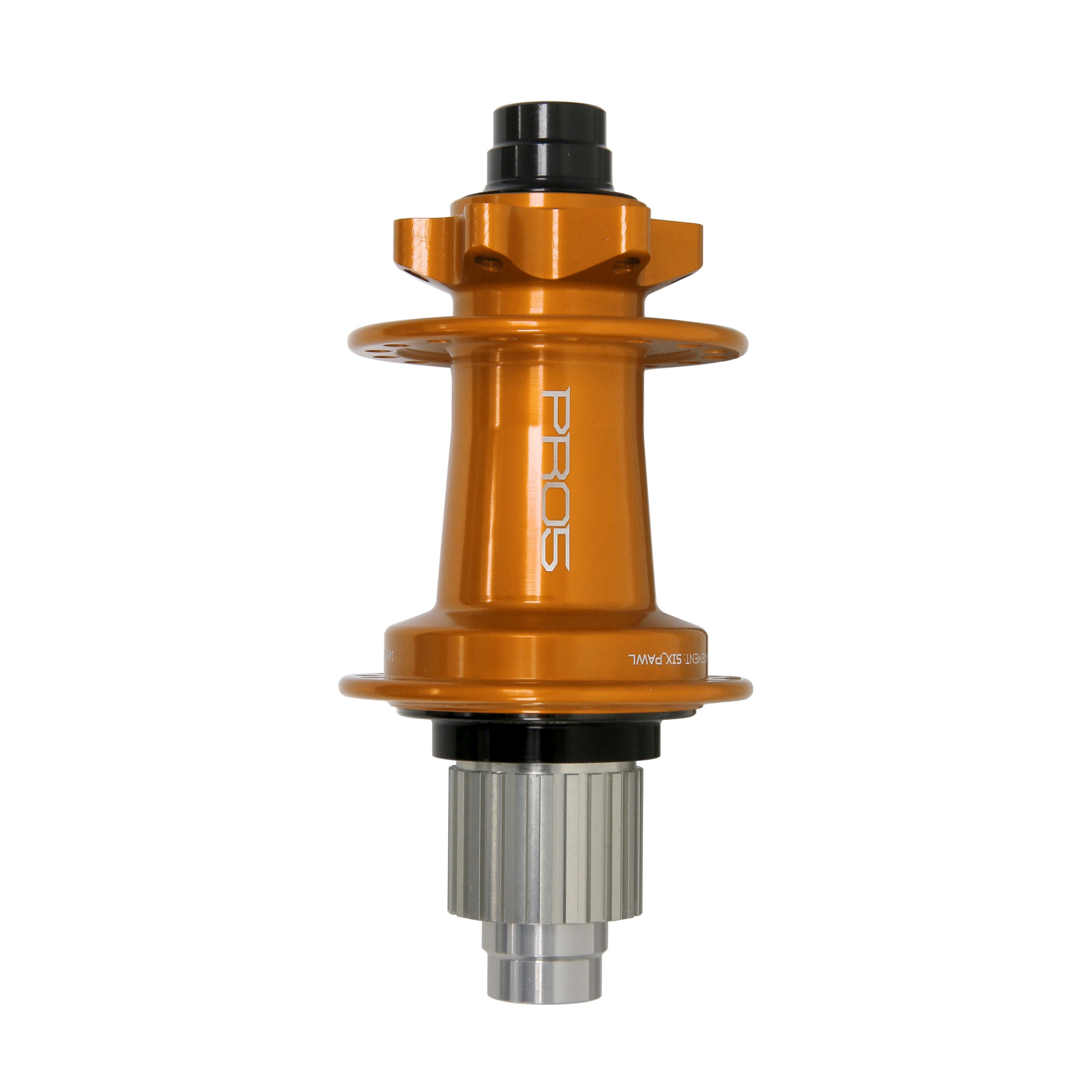 Hope Pro 5 Rear Hub Boost 148x12mm Orange Shimano MS