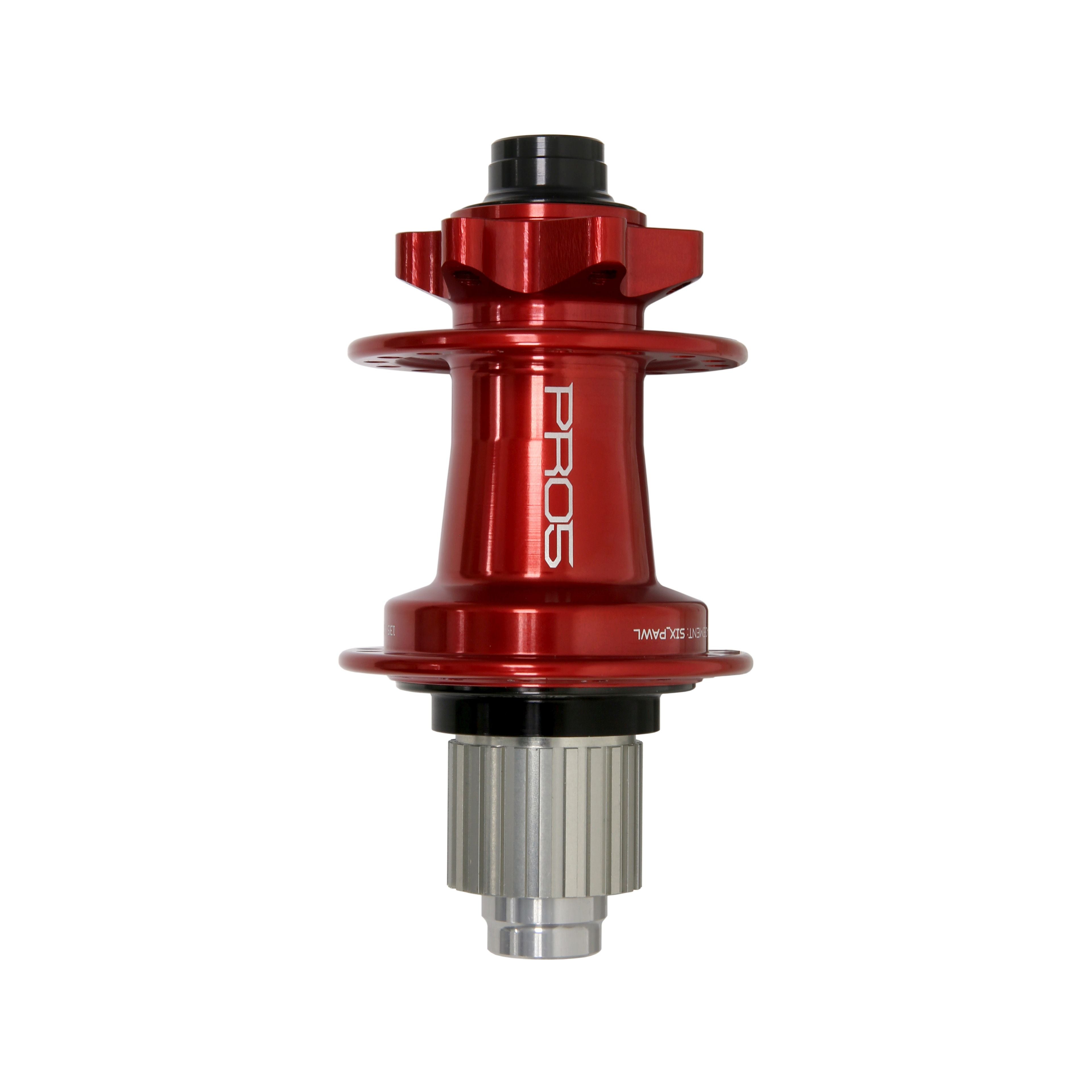 Red mtb online hubs