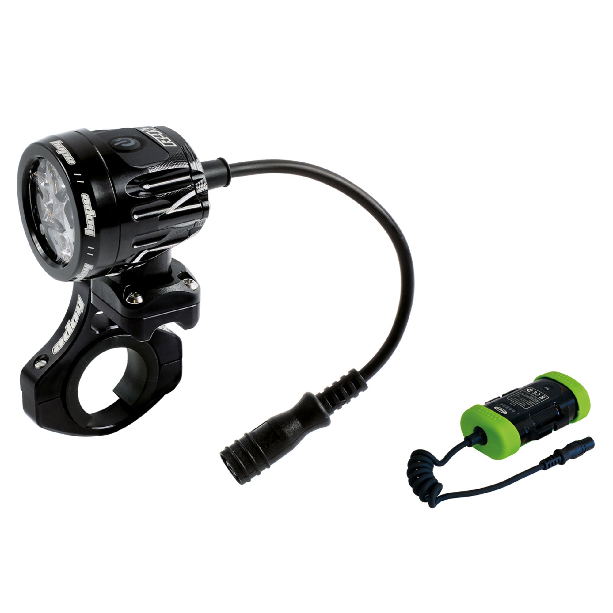 Hope Tech R4+ LED Vision Mountain Bike Light With 2 Cell Battery