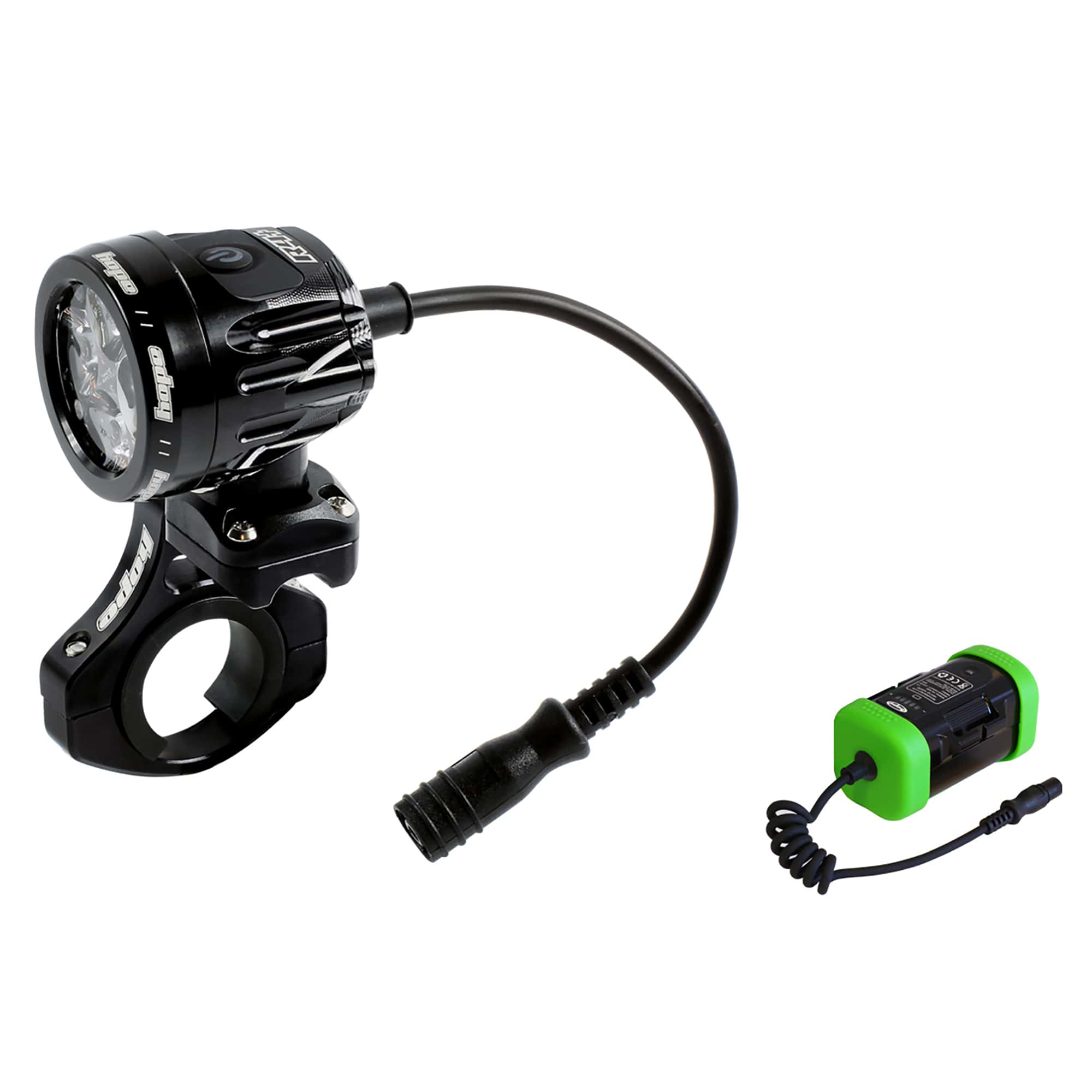 Hope Tech R4+ LED Vision Mountain Bike Light With 4 Cell Battery