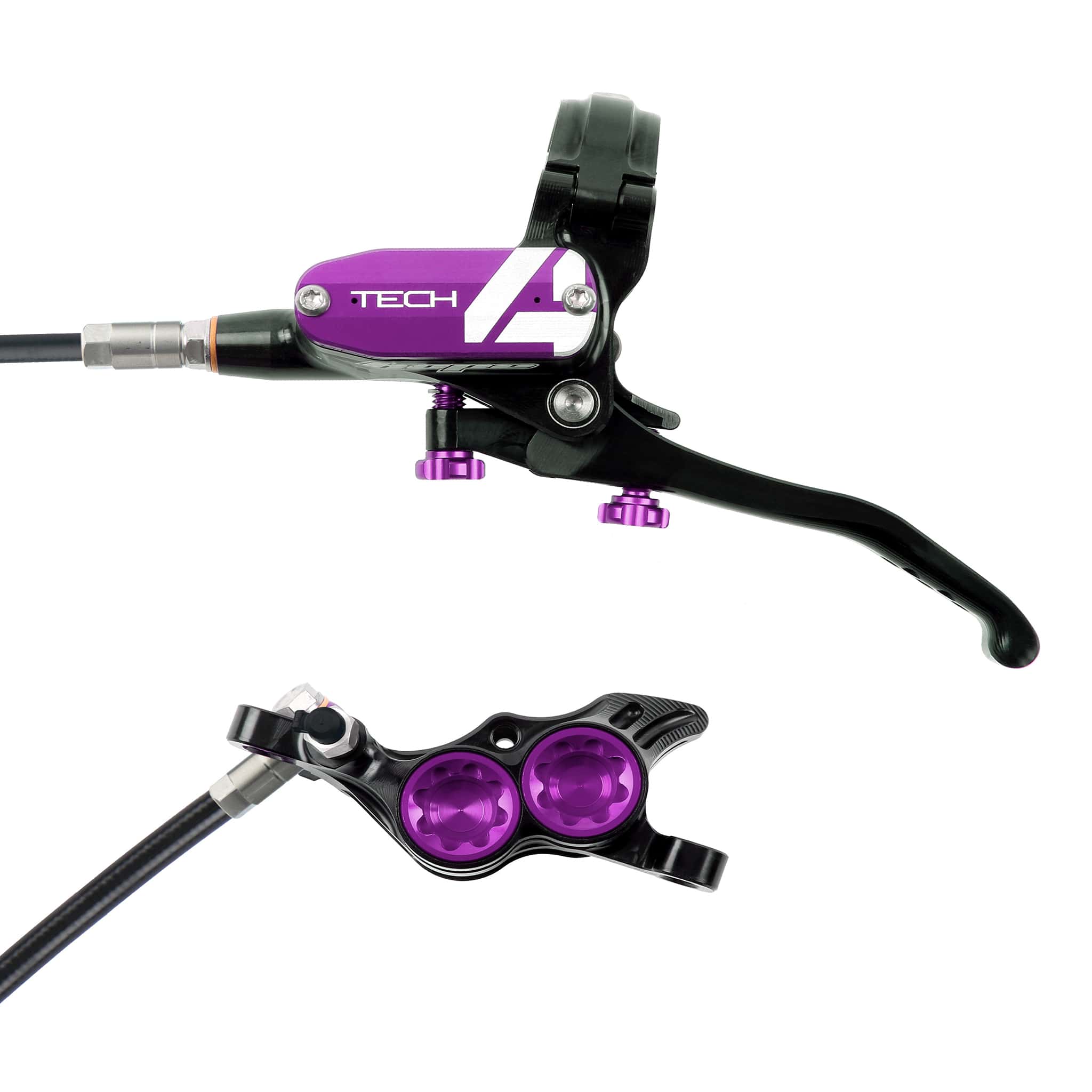 Hope Tech 4 Black Purple T4 E4 Disc Brake