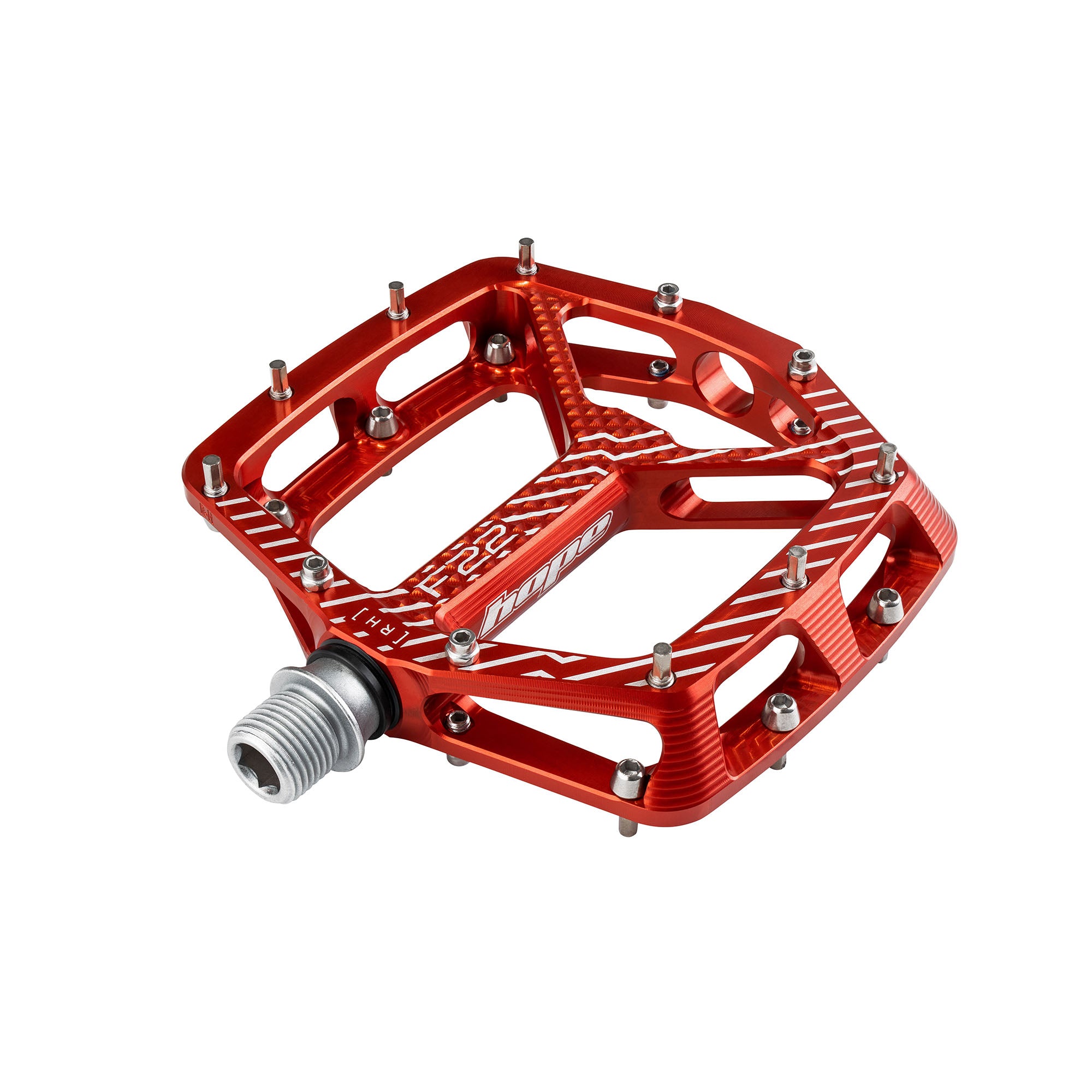Hope F22 Flat Pedals Red