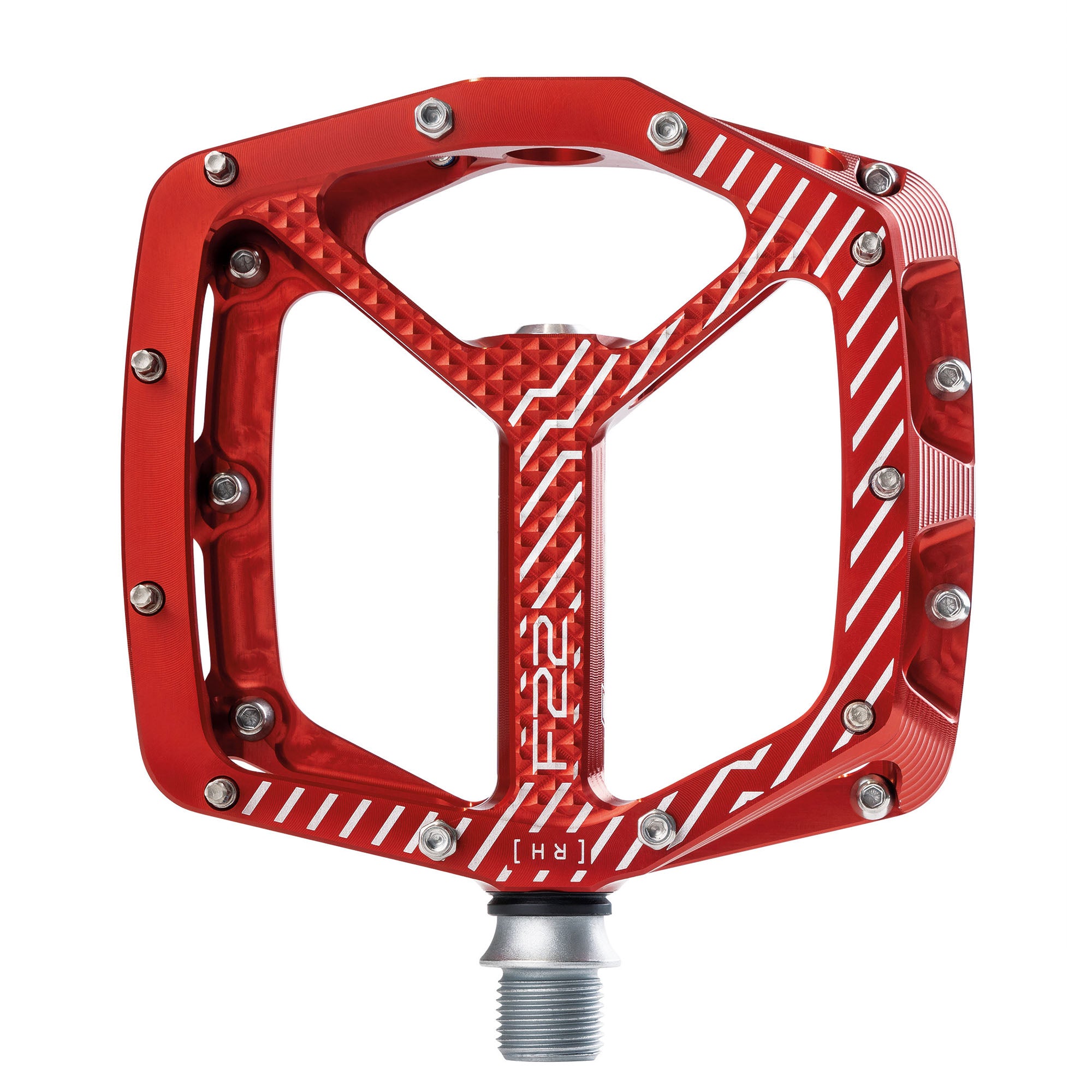 Hope F22 Flat Pedals Red