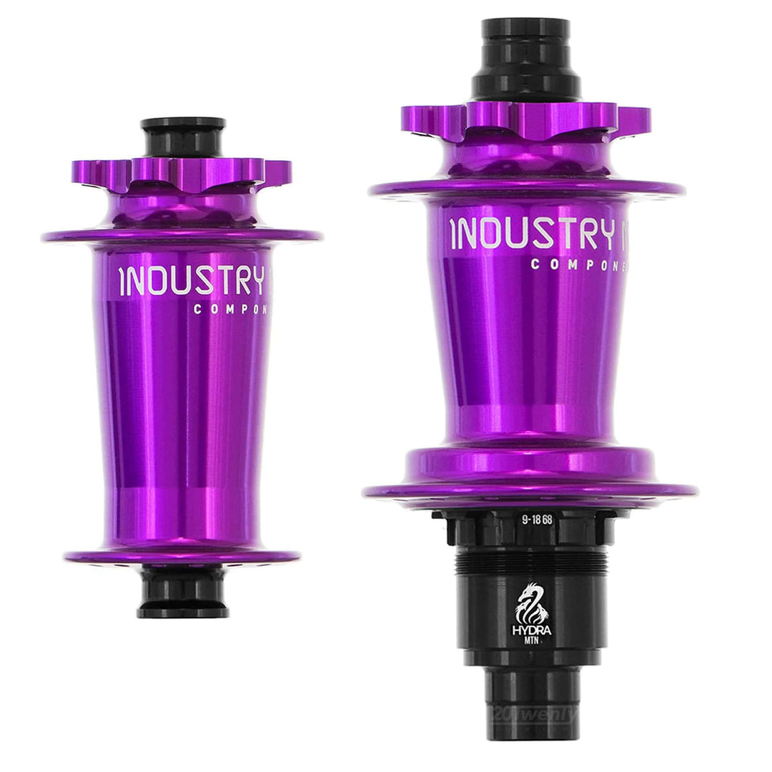 Industry Nine Hydra Hubs (Pair) Purple