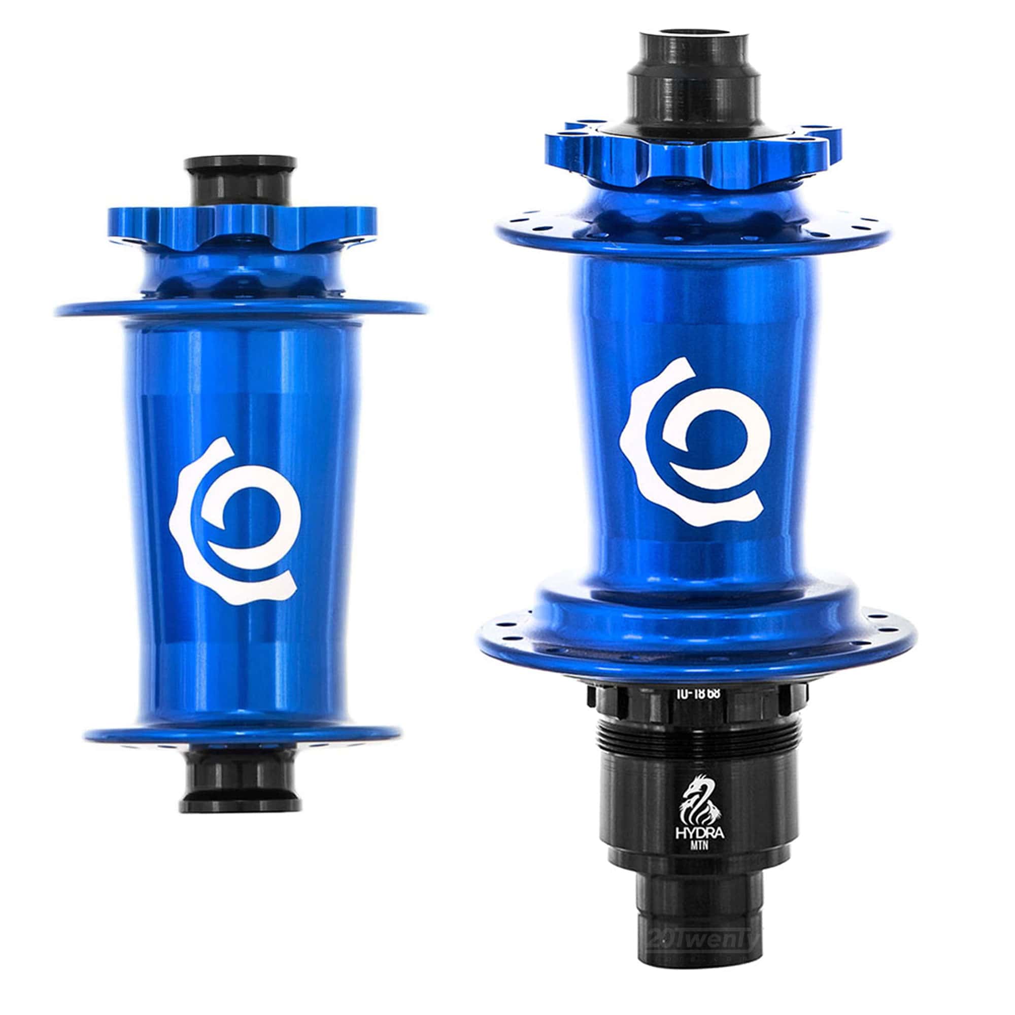 Industry 9 Hydra Classic Boost/SuperBoost 6 Bolt Hubs Blue Pair