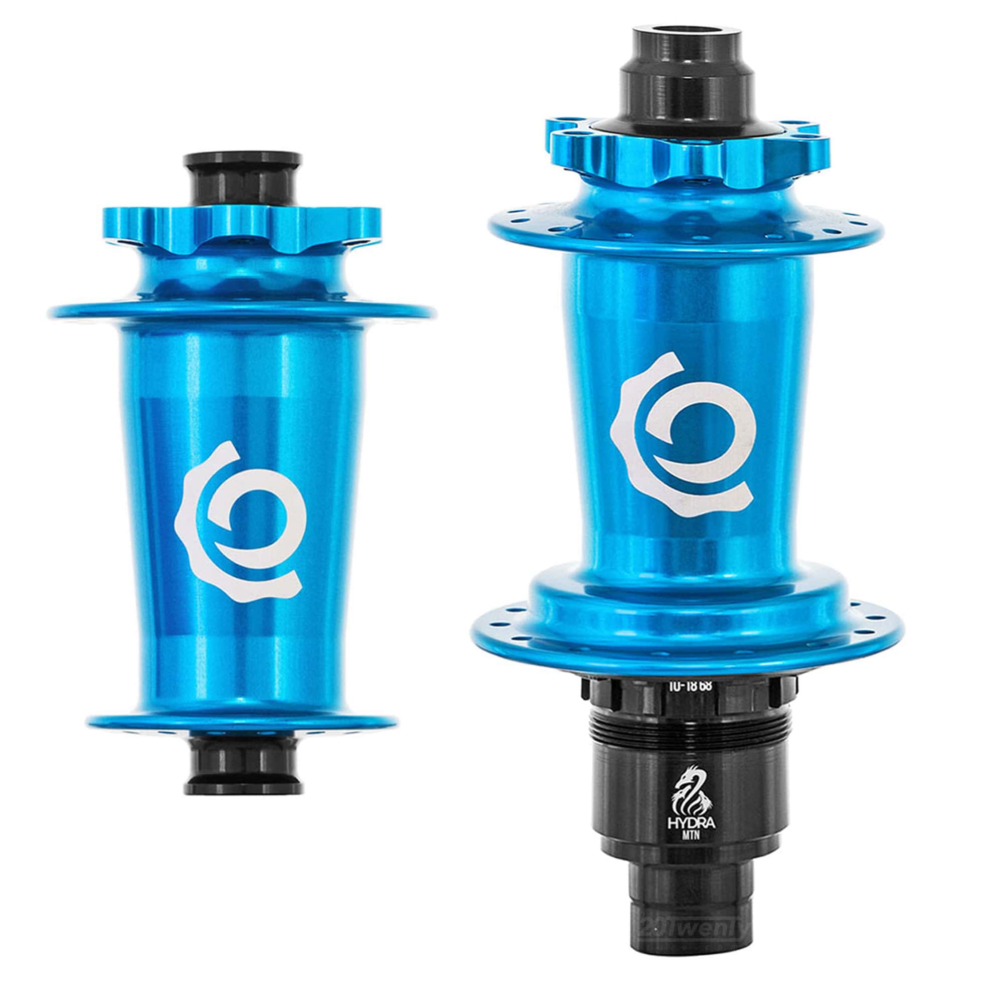 Industry 9 Hydra Classic Boost/SuperBoost 6 Bolt Hubs Turquoise Pair