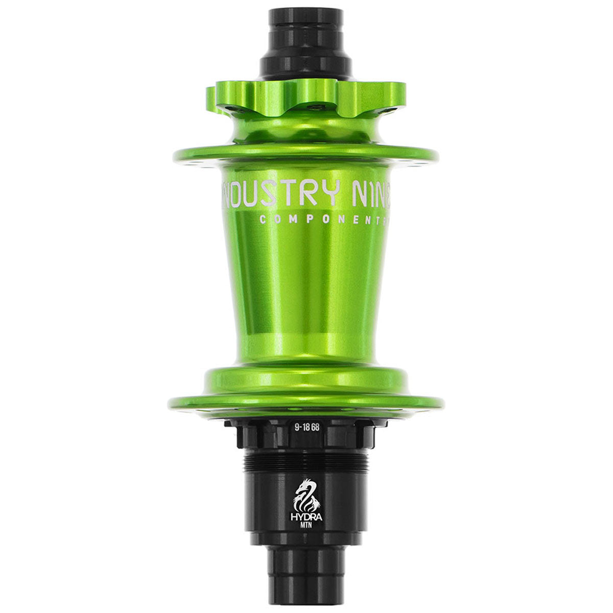 Industry Nine Hydra Classic Rear Boost 6 Bolt Shimano HG Lime 28h