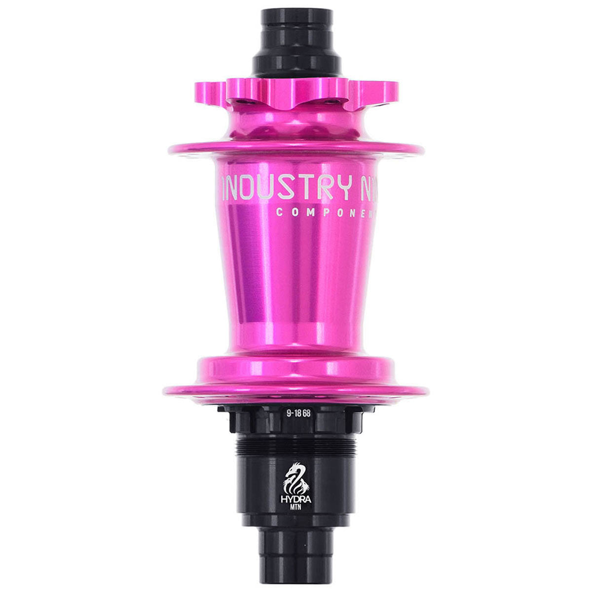 Industry Nine Hydra Classic Rear Boost 6 Bolt Shimano HG Pink 28h