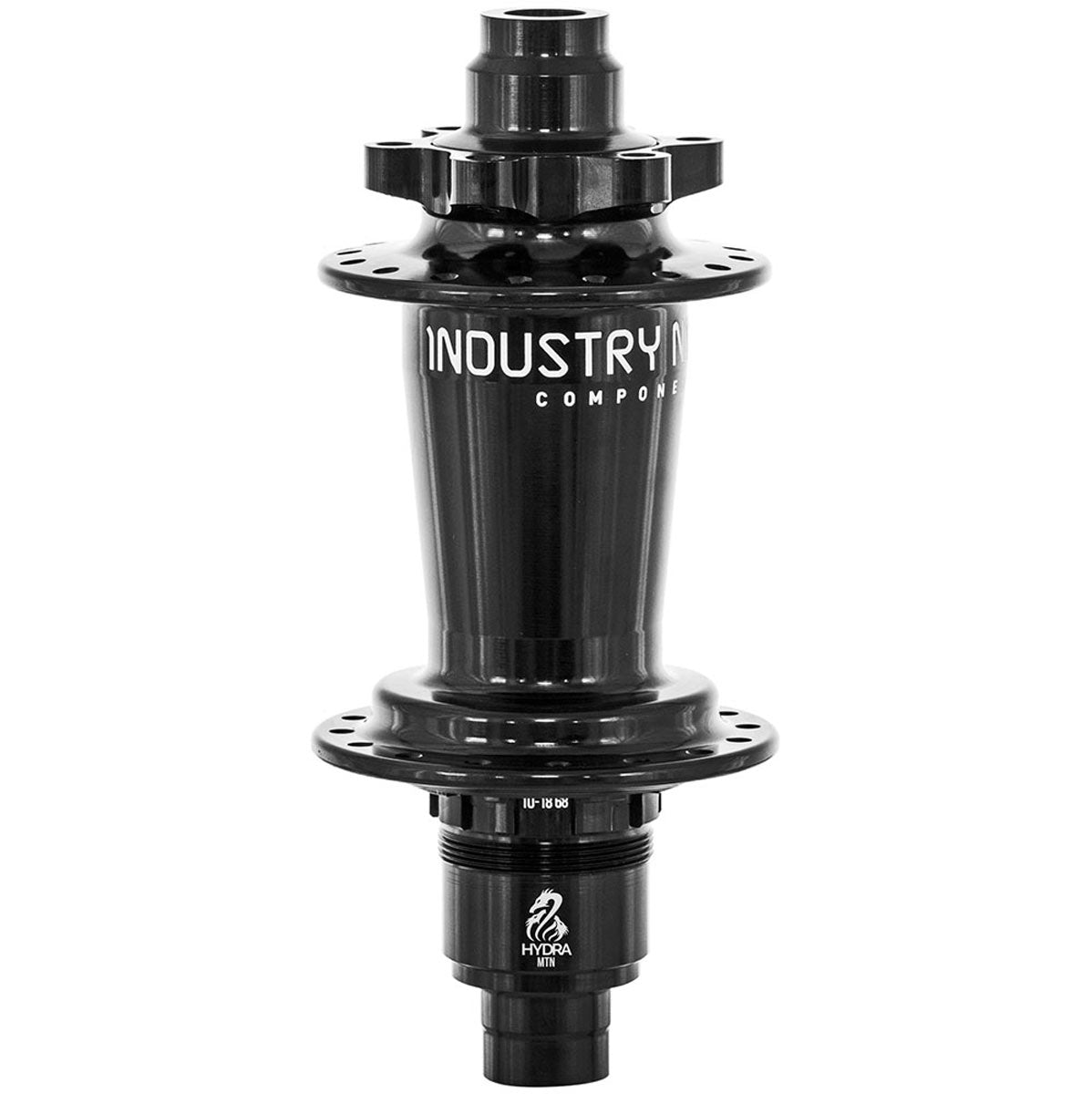 Industry Nine Hydra Classic Rear Boost DH 6 Bolt Shimano HG Black 28h