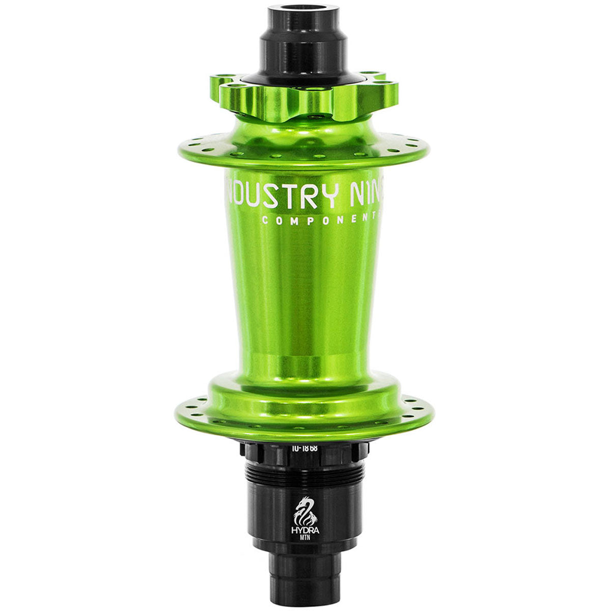 Industry Nine Hydra Classic Rear Boost DH 6 Bolt Shimano HG Lime 28h