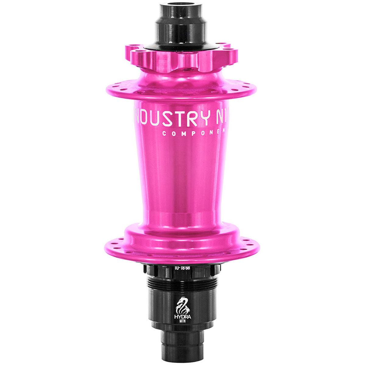 Industry Nine Hydra Classic Rear Boost DH 6 Bolt Shimano HG Pink 28h