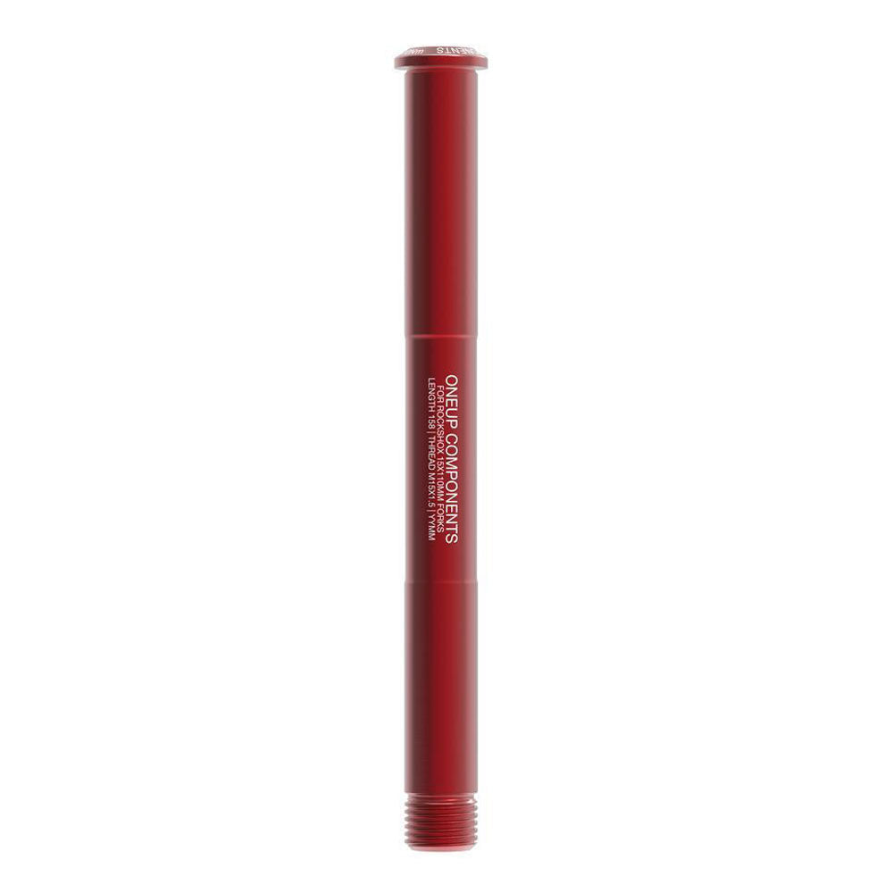OneUp Components ROCKSHOX Axle F Boost 15x110 Red