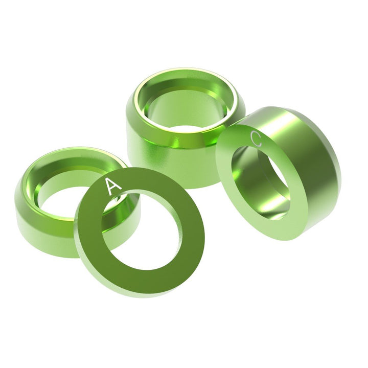 OneUp Components Axle R Shims Green 1C0622