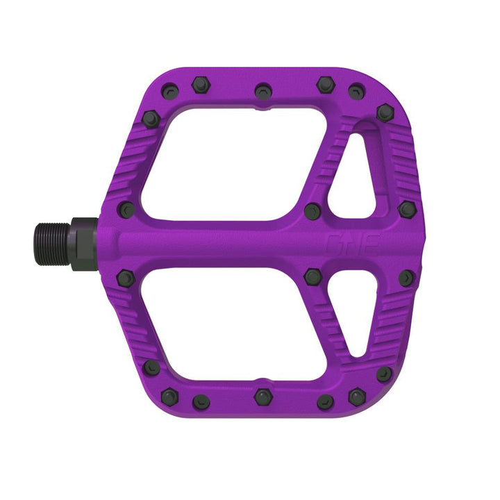 OneUp Components Alu Flat Pedal Top Purple