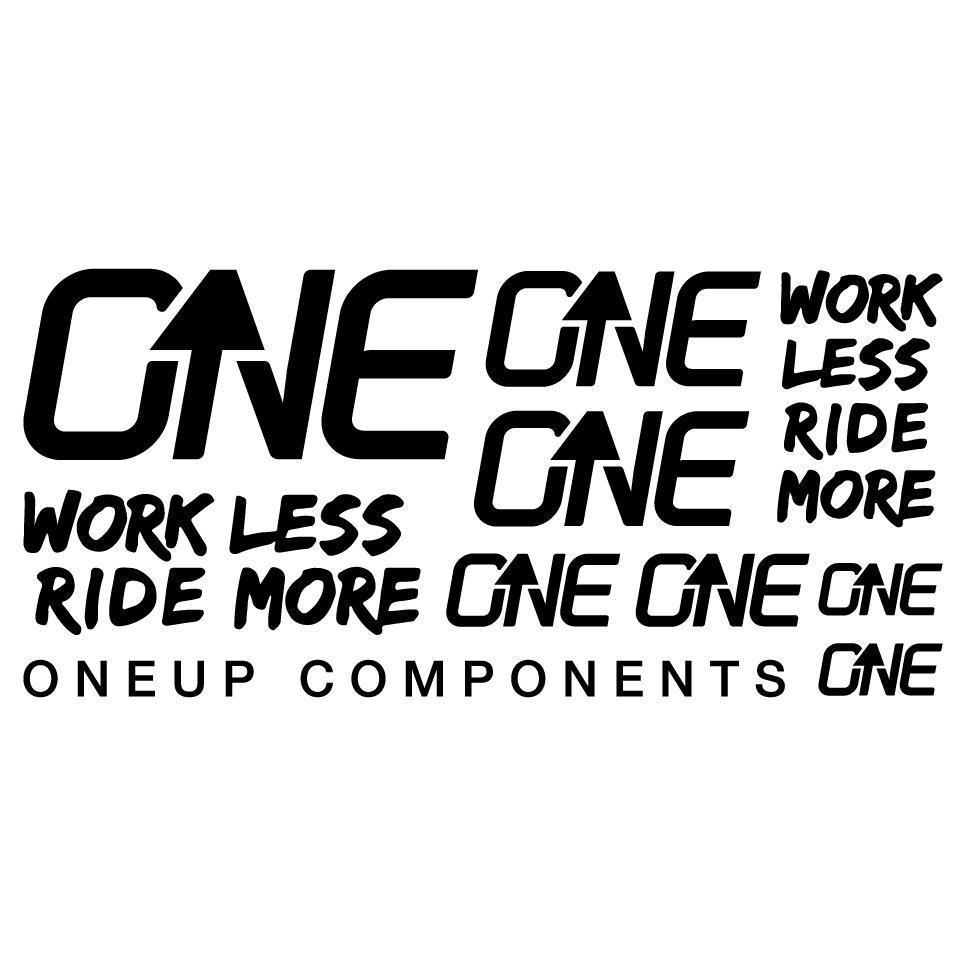 OneUp Components Decal Kit Black
