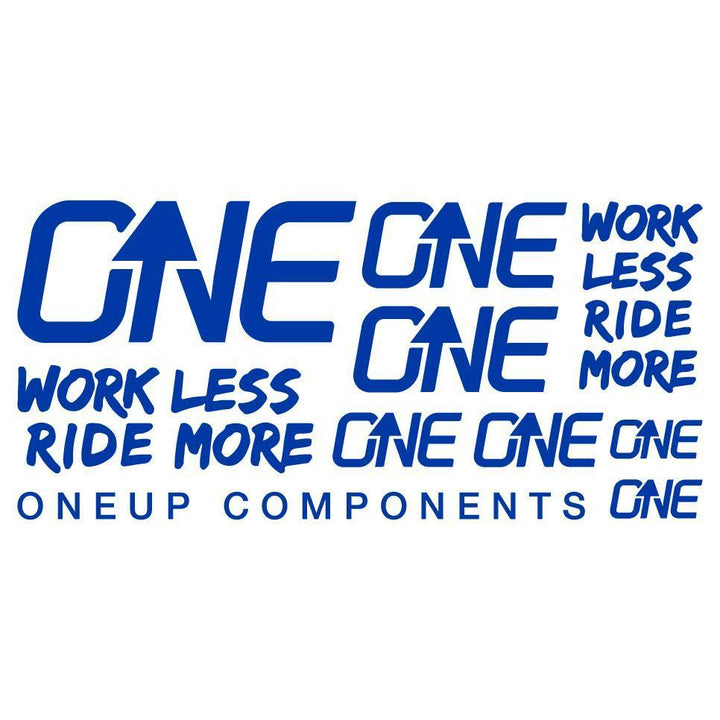 OneUp Components Decal Kit Blue