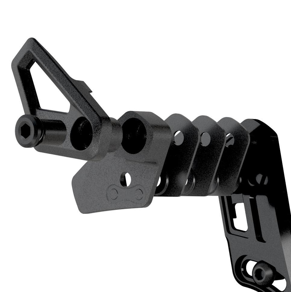 OneUp Components Top Guide Iso Exploded Zoom Guide Black