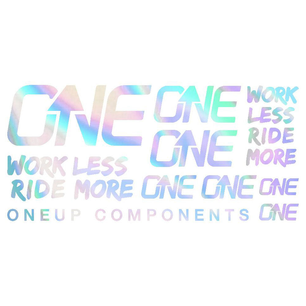 OneUp Components Decal Kit Oil Slick